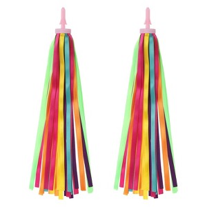 Unique Bargains Colorful Decoration Bike Accessories Handlebar Streamers 2 Pcs - 1 of 4