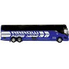 Prevost H3-45 Coach Bus "Arrow Stage Lines" Blue with White Graphics Limited Edition 1/87 (HO) Diecast Model by Iconic Replicas - 2 of 4