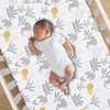 Lambs & Ivy Jungle Adventure 100% Cotton Baby/Toddler Fitted Crib Sheet - White - 2 of 4