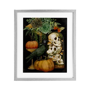 Stupell Industries Dark Academia Motif Framed Print Under Glass - 1 of 4