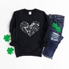 Simply Sage Market Women's Graphic Sweatshirt St. Patrick's Heart - 3 of 4