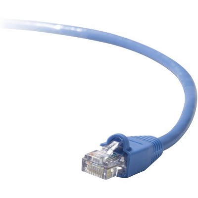 Belkin RJ45 CAT 5e Snagless Molded Patch Cable (3 Feet, Blue)