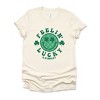Simply Sage Market S.W.Smiley Feelin Lucky Checkered Smiley Face  Short Sleeve Tee - 2 of 4
