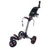 Axglo V2 Golf Push Cart - 3-Wheel - Patented 1-Step Folding System - 2 of 4
