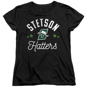 Women's Stetson University Hatters T-Shirt Black Large - 1 of 4