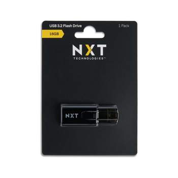 NXT Technologies 16GB USB 3.2 Type-A Flash Drive Black (NX61125)