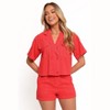 Petal and Pup Flo Shorts - Red - 4 of 4