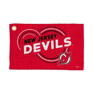 NHL Droplets Golf Waffle Fan Towel - 1 of 4