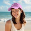 Dalix Salty Embroidered Cotton Beach Baseball Cap Adjustable Dad Hat Womens - 2 of 4
