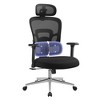 VASAGLE Ergonomic Office Chair, High Back Desk Chair, Mesh Computer Chair with Height Adjustable Lumbar Support, Adjustable 3D Headrest Ink Black - image 2 of 4