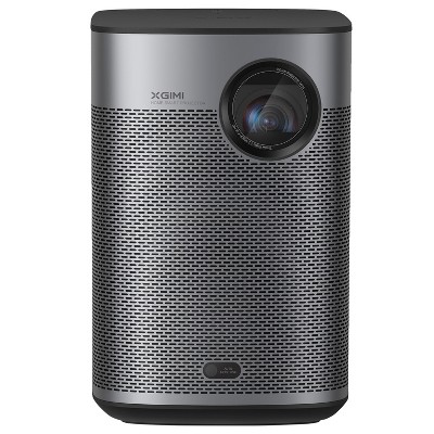 XGIMI Halo+ 120-In. 1080p HDR Portable Projector with Harman/Kardon® Speaker, 2.5-Hour Built-In Battery, and Google TV™ in Silver