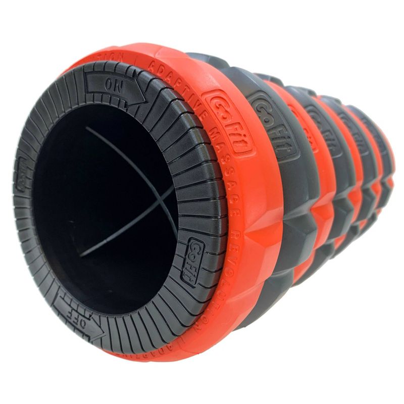 GoFit Revolve Foam Roller-Model 045 - Red/Black, 6 of 10