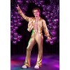 HalloweenCostumes.com X Small  Men  Adult Studio Disco Suit Outfit Mens, Retro Golden 70's Dance Halloween Costume, Orange - 3 of 4