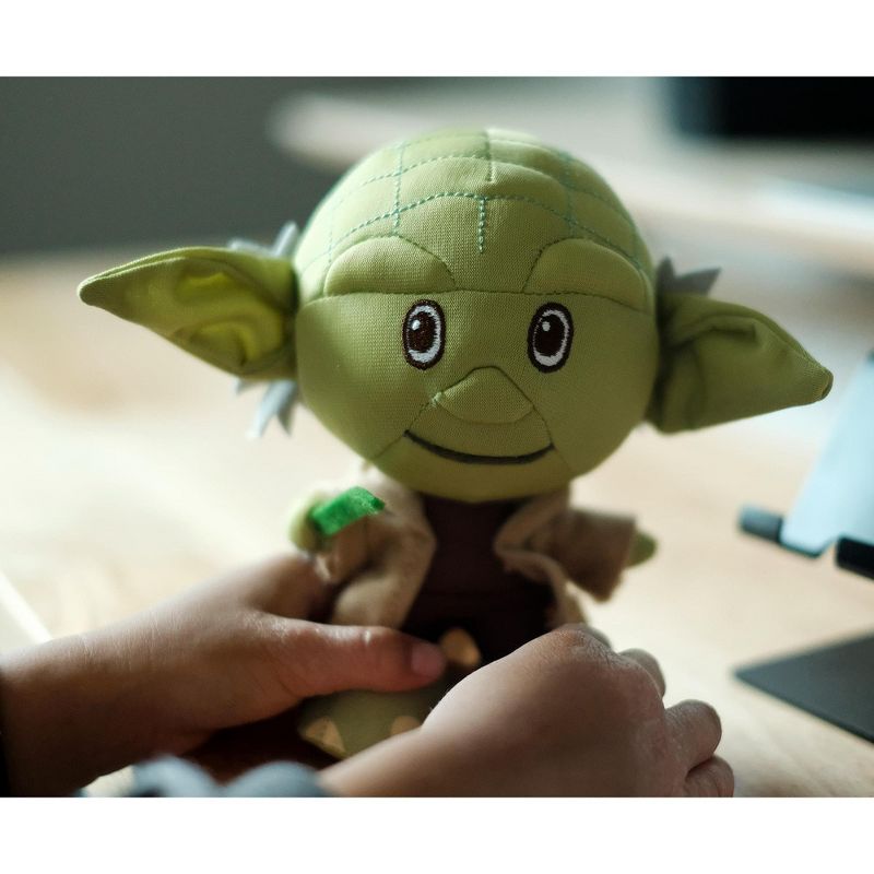 Seven20 Star Wars Yoda Stylized Plush Character And Enamel Pin | Measures 7 Inches Tall, 3 of 8