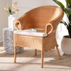 bali & pari Tamara Rattan Dining Chair Honey - 2 of 4