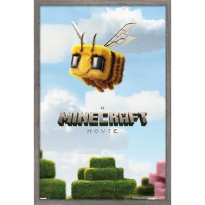 Trends International A Minecraft Movie - Bee One Sheet Framed Wall Poster Prints - 1 of 4