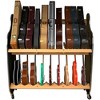 A&S Crafted Products The Session-Pro Double-Stack Mobile Guitar & Case Rack - 2 of 4