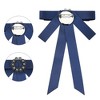 INSPIRE CHIC Women's Elegant Pre-tied Rhinestone Fashion Bow Ties - 3 of 4