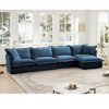 NicBex Couches for Living Room Single Deep Seat Sofa Couch Fabric Slip-covered Armchair with 1 Big Back Cushion and 2 Big Toss Pillows - 3 of 4