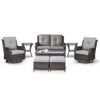 POCASSY 8 Piece Rattan Sofa Seating Group with Cushions - 2 of 4