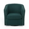 31"W Accent Chair Swivel Chair Club Chair with Cushion-Merax - 3 of 4