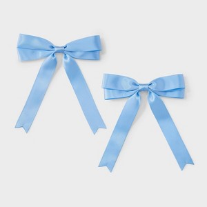 Game Day Hair Bow Set 2pc - Wild Fable™ - 1 of 3