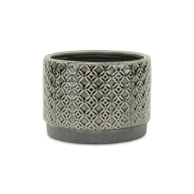 Cheung's Zajedani Gray Wide Lattice Pot - Large