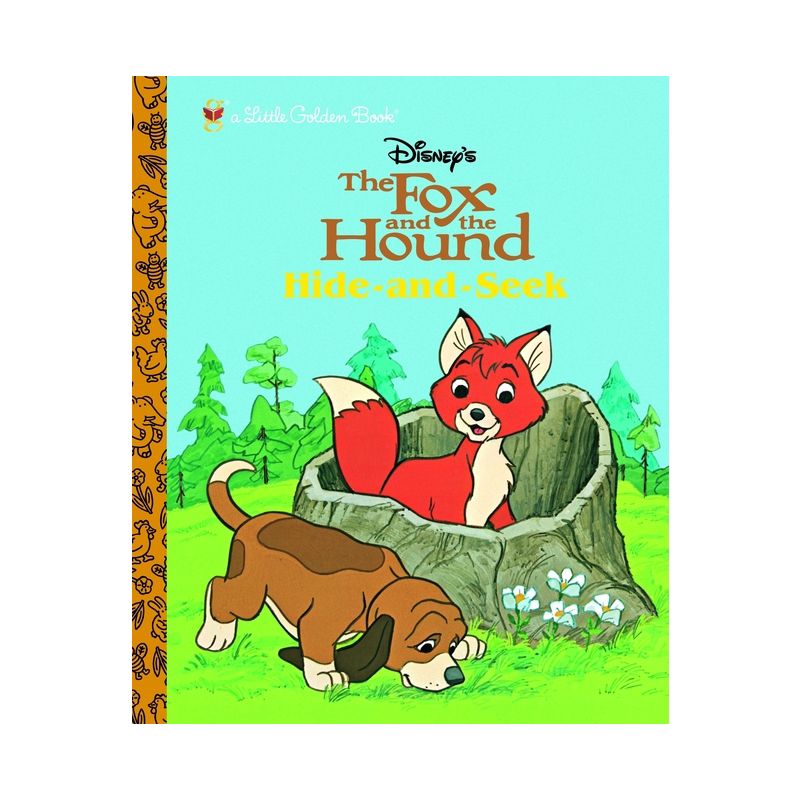 The Fox and the Hound - (Little Golden Book) by  Golden Books (Hardcover), 1 of 2