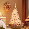 Yaheetech 4ft Pre-Lit Artificial Christmas Tree with 70 LED Lights & Metal Stand - 2 of 4