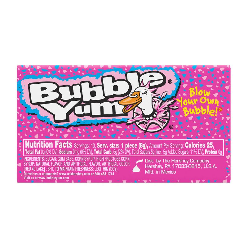 Bubble Yum Original Bubble Gum - 2.82oz/10ct, 3 of 7