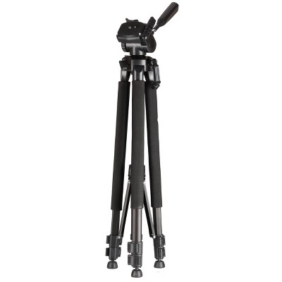 Sunpak 66" Tripod with 3-Way Panhead - Black