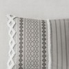 Cotton Queen Size Comforter Set, Tufted Chenille Geometric Print Sheet Set, Bedding Set with Shams, Quilts Queen Size - 3 of 4
