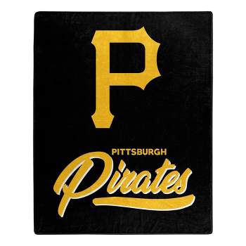 MLB Pittsburgh Pirates 50 x 60 Raschel Throw Blanket