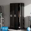 GustoWave 3 Doors Steel Storage, Metal Locker for School Office Gym, 72 Inch Locker Cabinet for Employees,Industrial Storage Locker with 3 Shelves - 2 of 4