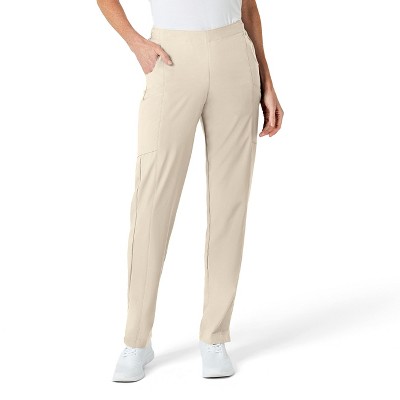 Wink W123 Women's Flat Front Cargo Scrub Pant