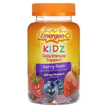 Emergen-C Kidz, Daily Immune Support, Berry Bash, 44 Gummies