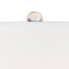 Vienna Full Spectrum Modern Table Lamp 30 1/2" Tall Clear Crystal Glass Drum Shade for Bedroom Living Room Bedside Nightstand Home - 3 of 4