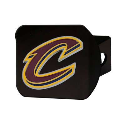 NBA Cleveland Cavaliers Metal Emblem Hitch Cover - Black