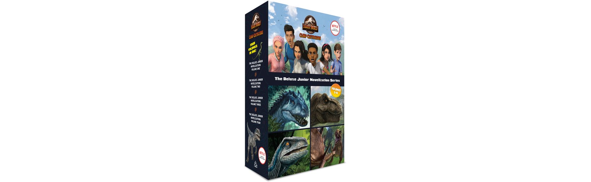 Camp Cretaceous: The Deluxe Junior Novelization Boxed Set (Jurassic World: Camp Cretaceous) - by  Steve Behling (Mixed Media Product)