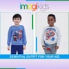 Marvel Spidey and His Amazing Friends Spider-Man Fleece Sweatshirt and Jogger and Pants Outfit Set - 3 of 4