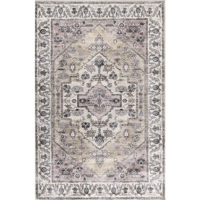 Nourison Washable Brilliance Medallion Indoor Rug