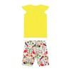 Mixed Up Clothing Girls Burda Tunic & Short Set - Blazing Yellow/Animal Arabesque - 2 of 4