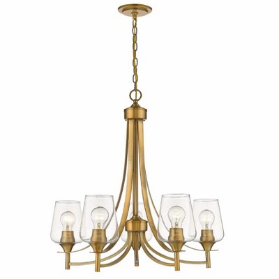 Z-Lite Joliet 5 - Light Chandelier in  Olde Brass