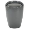 vidaXL Storage Stool Gray Faux Leather - 2 of 4