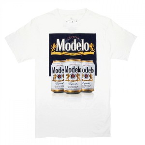 Mens Modelo Three Cans With Reflection Print T-Shirt - 1 of 2