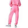 Future Planet Womens Saturn Premium Fleece Lined Soft Cotton Sweatpants Loose Fit Pink - 3 of 4
