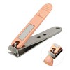 Unique Bargains Portable Stainless Steel Nail Clippers Set of 3Pcs - 3 of 4