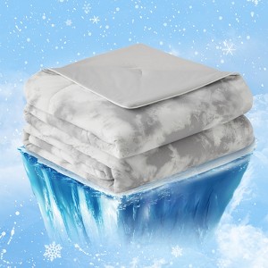 Cozy Bliss Cooling Comforter for Hot Sleepers Soft Breathable Cooling Blanket - 1 of 4