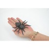Spider, Tarantula, Theraphosidae, Solid Rubber Arachnids, Toy, Kids, Realistic Figure, Model, Figurine, Replica, Gift, 4 Inches  ABC16 B263 - 3 of 4