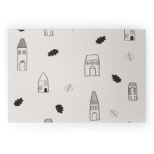 Menina Lisboa Little Scandinavian Houses Welcome Mat - Deny Designs - 1 of 3